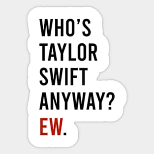 Taylor Swift Eras Tour Sticker